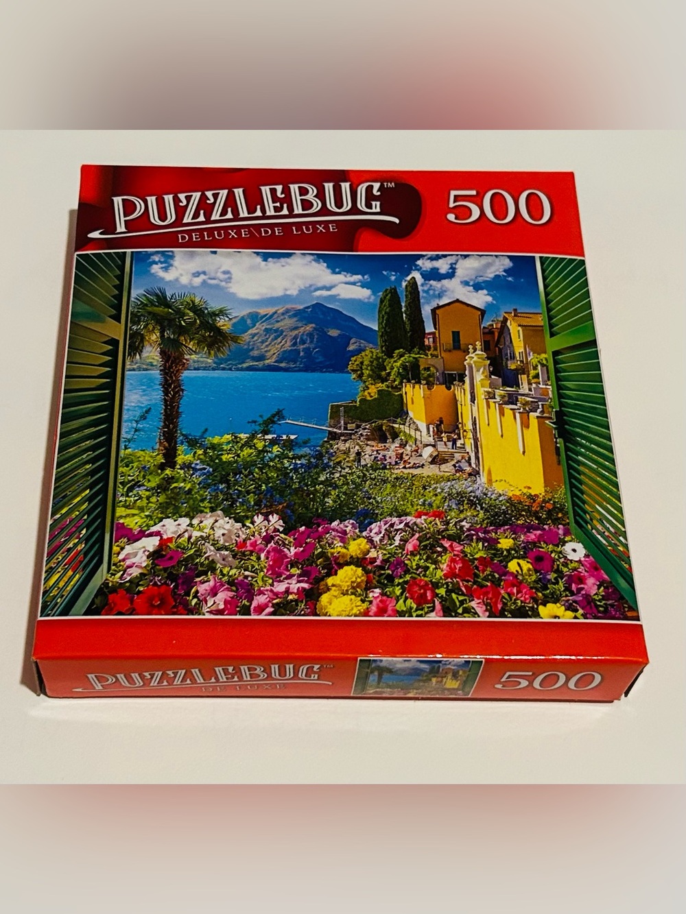 New “Picturesque Village of Varenna, Italy” 500 Pieces 18” x 14” Puzzlebug